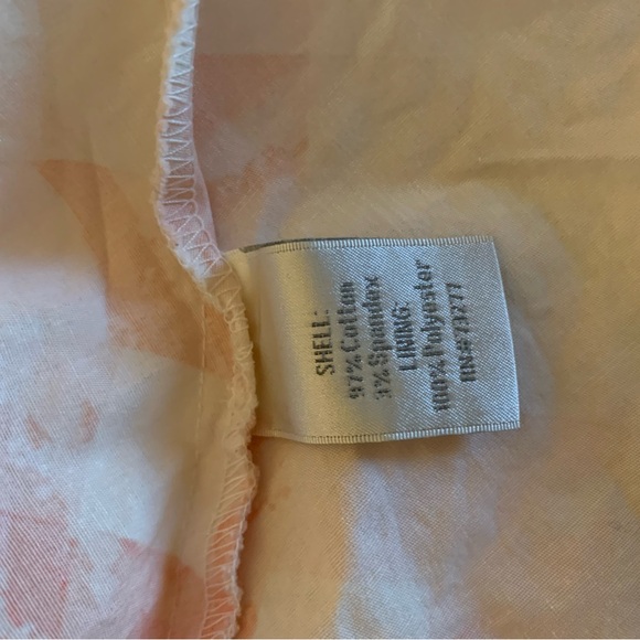 Lauren Conrad Coral Pink Summer Dress Size 6 - Picture 9 of 10